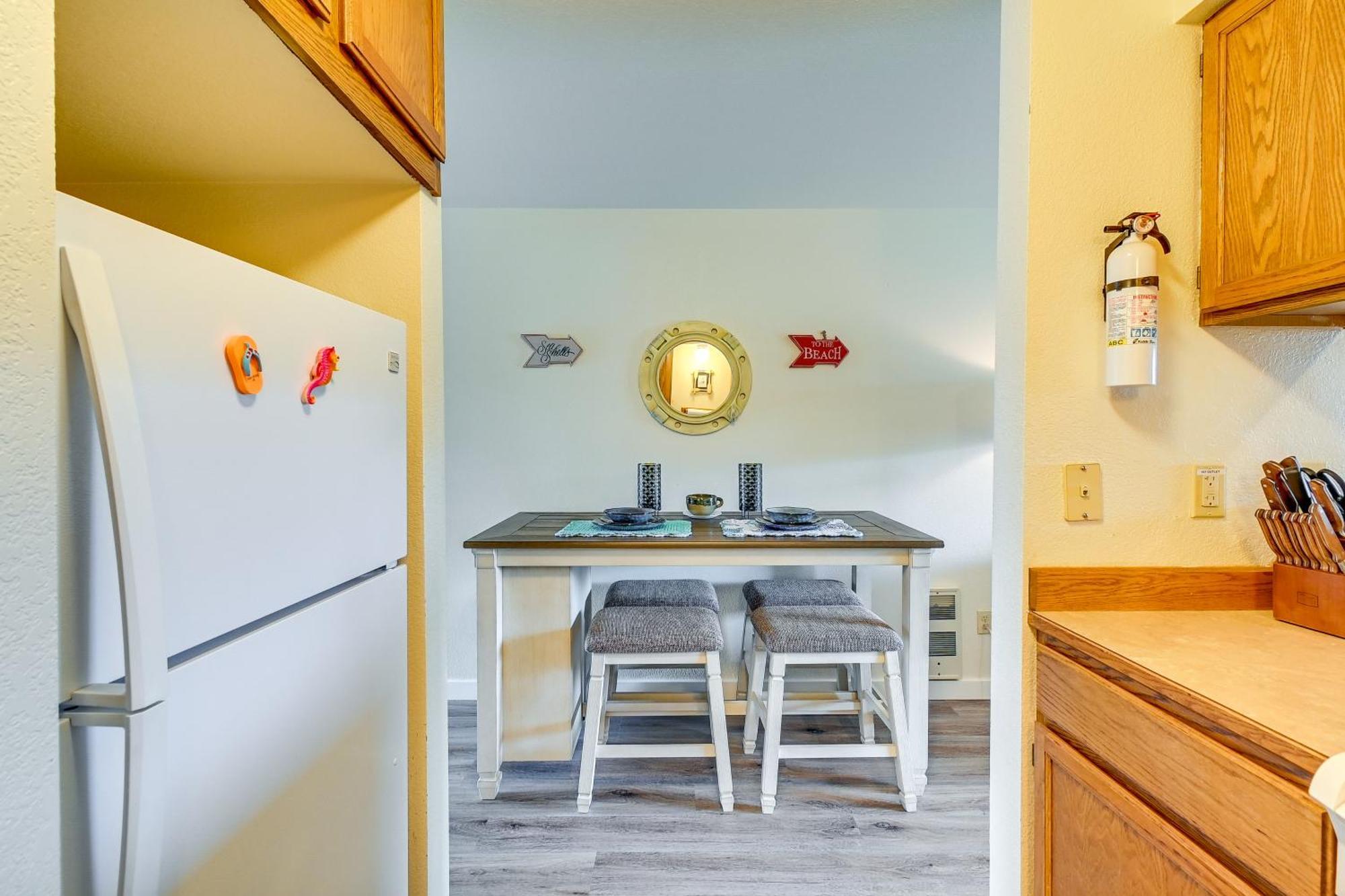 Ocean Shores Condo With Balcony Less Than 1 Mi To Beach! Exterior foto